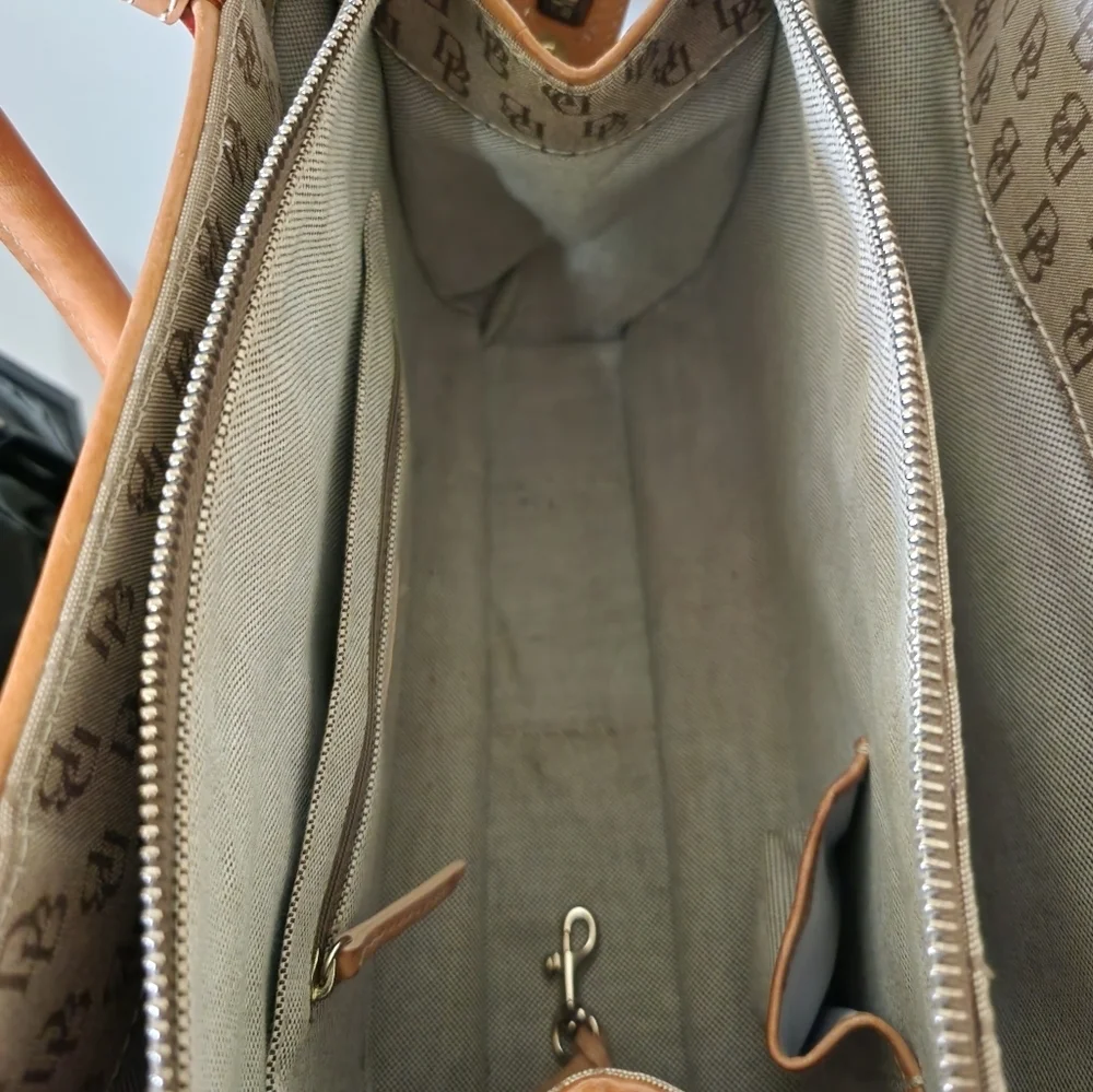 Dooney  & Bourke Large Monogram Bag +  3 Dooney accessories